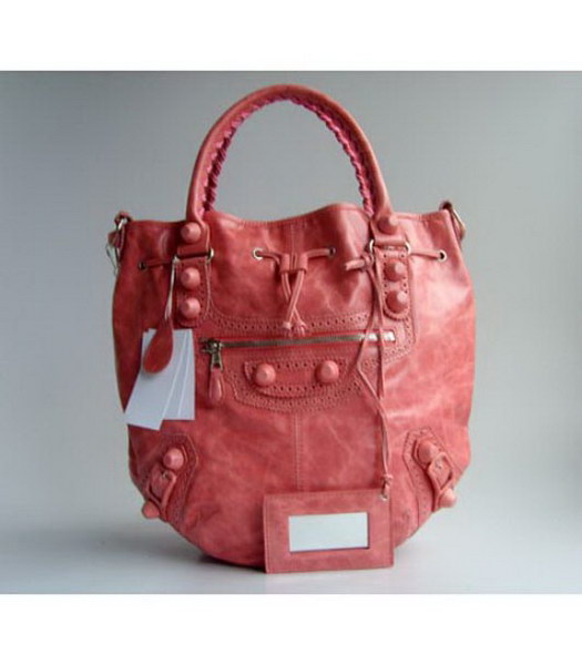 Balenciaga Giant Covered Hobo_Pink